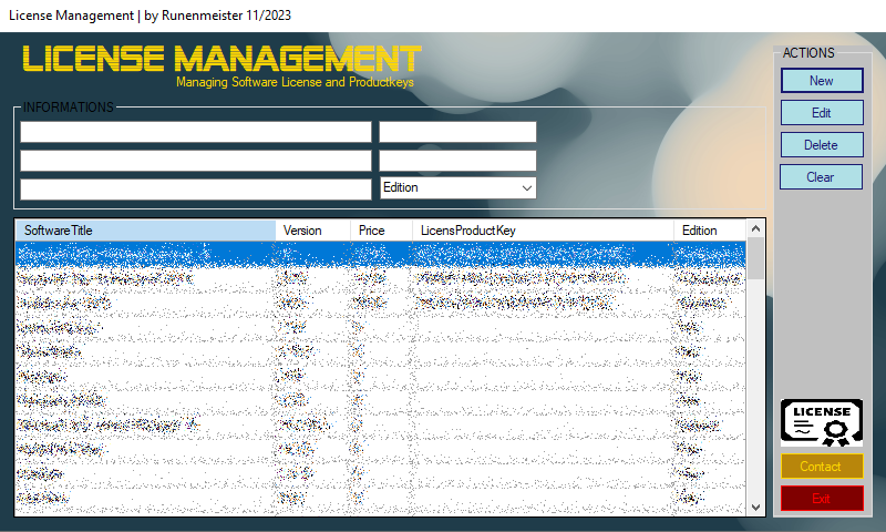 License Manager